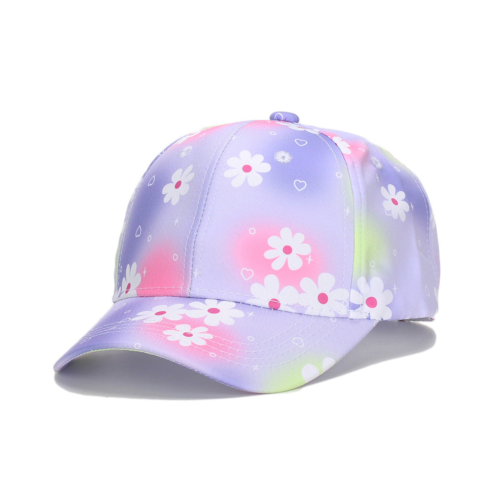 Wholesale Kids Fashion Colorful Tie-Dye Hat